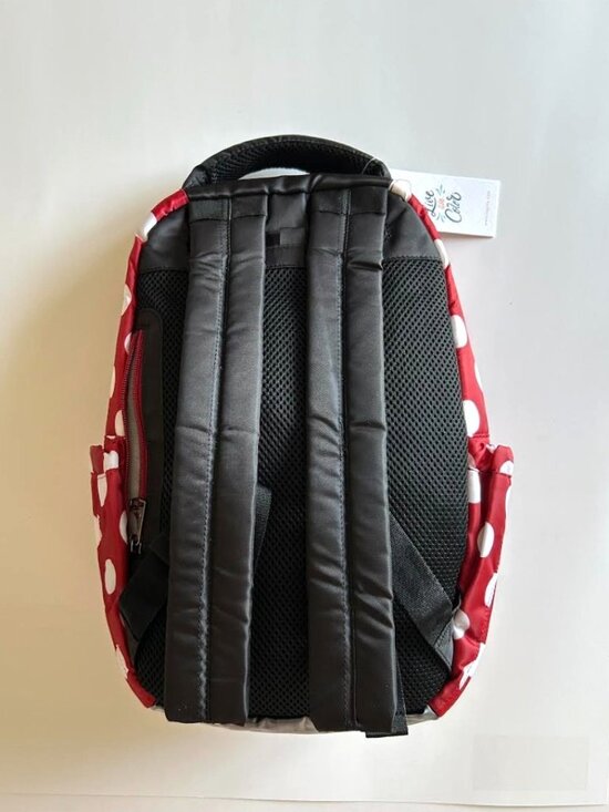 Lug Hopper Backpack Crimson Large Dot Disney Minnie Mouse Polka Dot main image 4